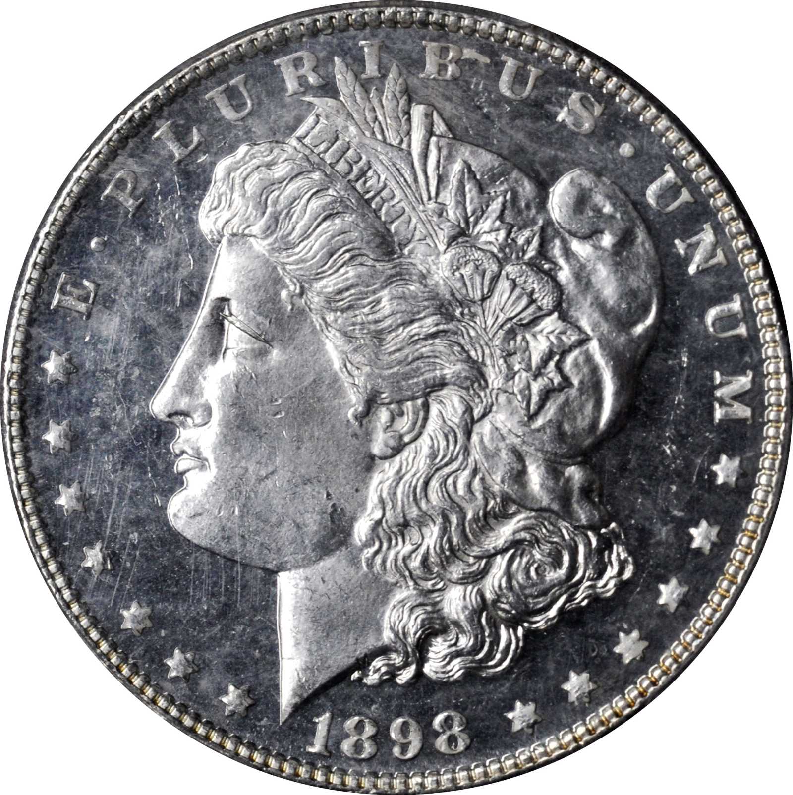 image for: 1898 Morgan Silver Dollar. MS-65 DMPL (PCGS).