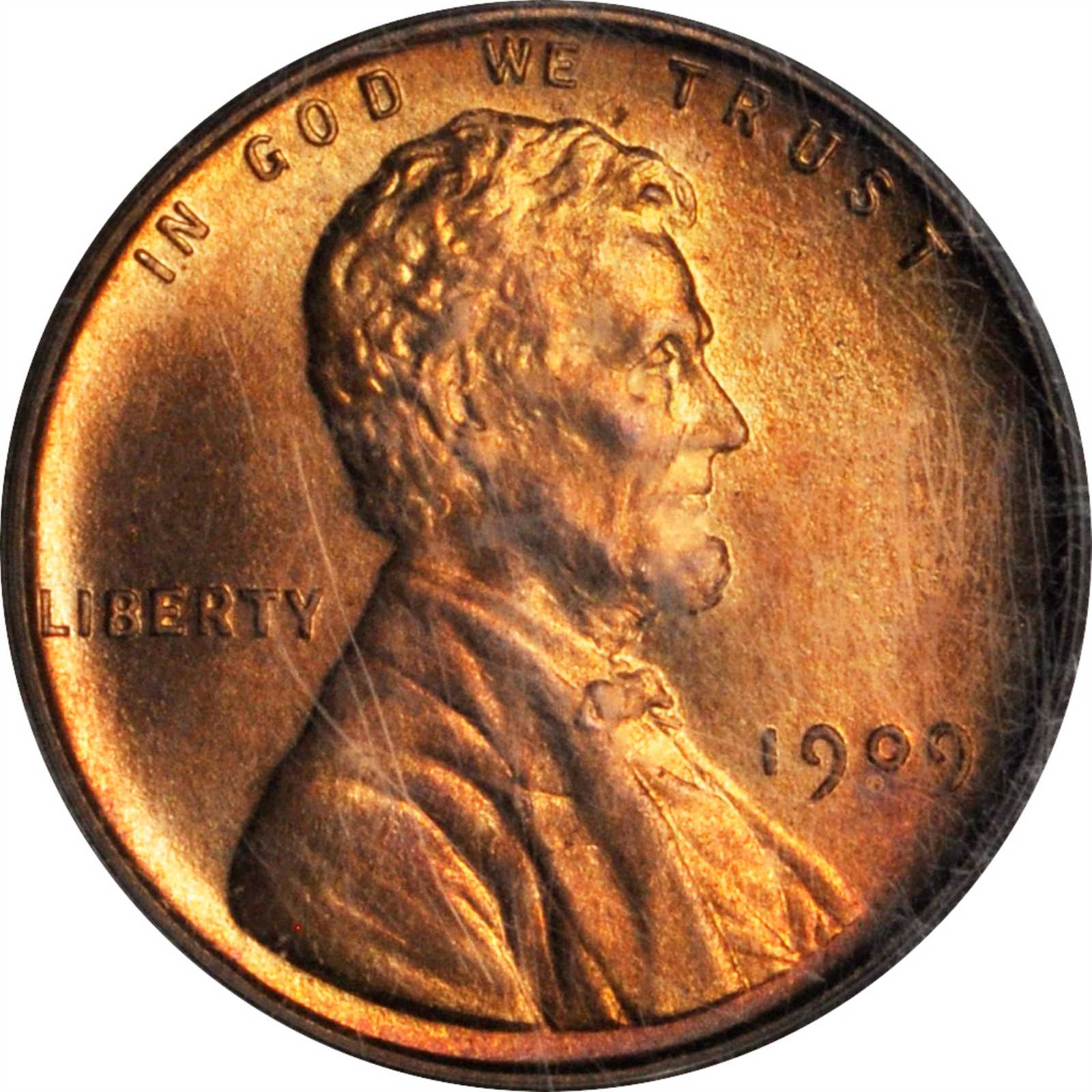 image for: 1909 Lincoln Cent. Proof-66 RD (PCGS). CAC.