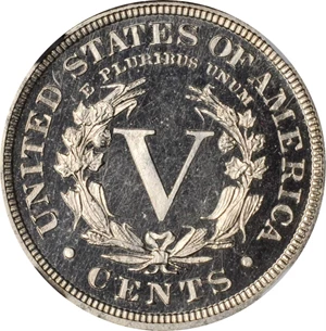 image for: 1898 Liberty Head Nickel. Proof-65 Ultra Cameo (NGC).