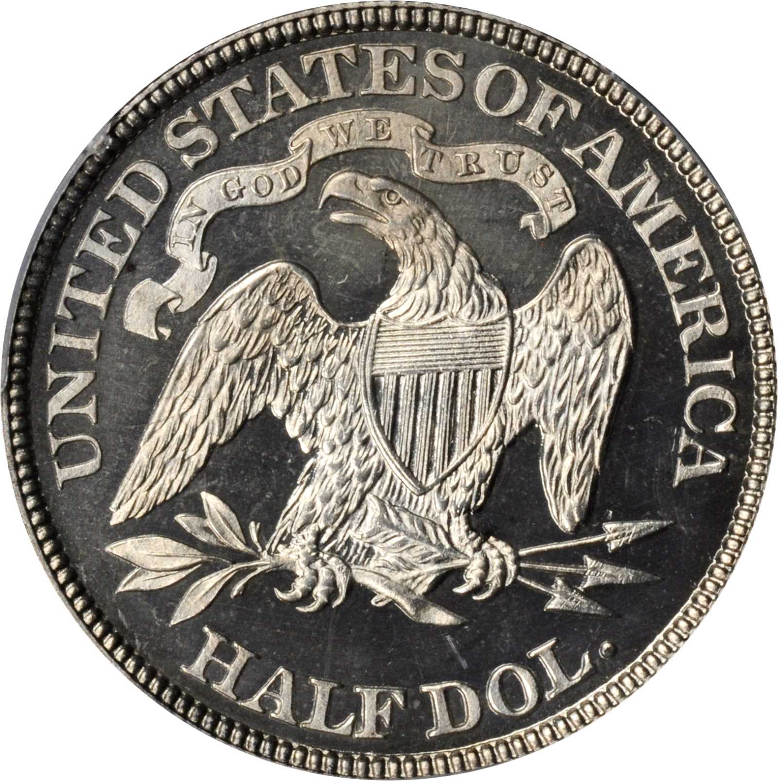 image for: 1884 Liberty Seated Half Dollar. Proof-65 Cameo (PCGS). CAC.