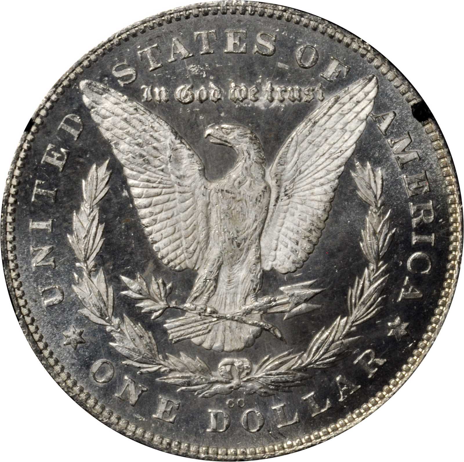 image for: 1880/79-CC GSA Morgan Silver Dollar. VAM-4. Top 100 Variety. Reverse of 1878. MS-64 DPL (NGC).