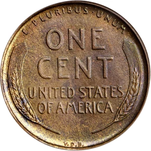 image for: 1909 Lincoln Cent. V.D.B. Proof-65 RB (PCGS). OGH.