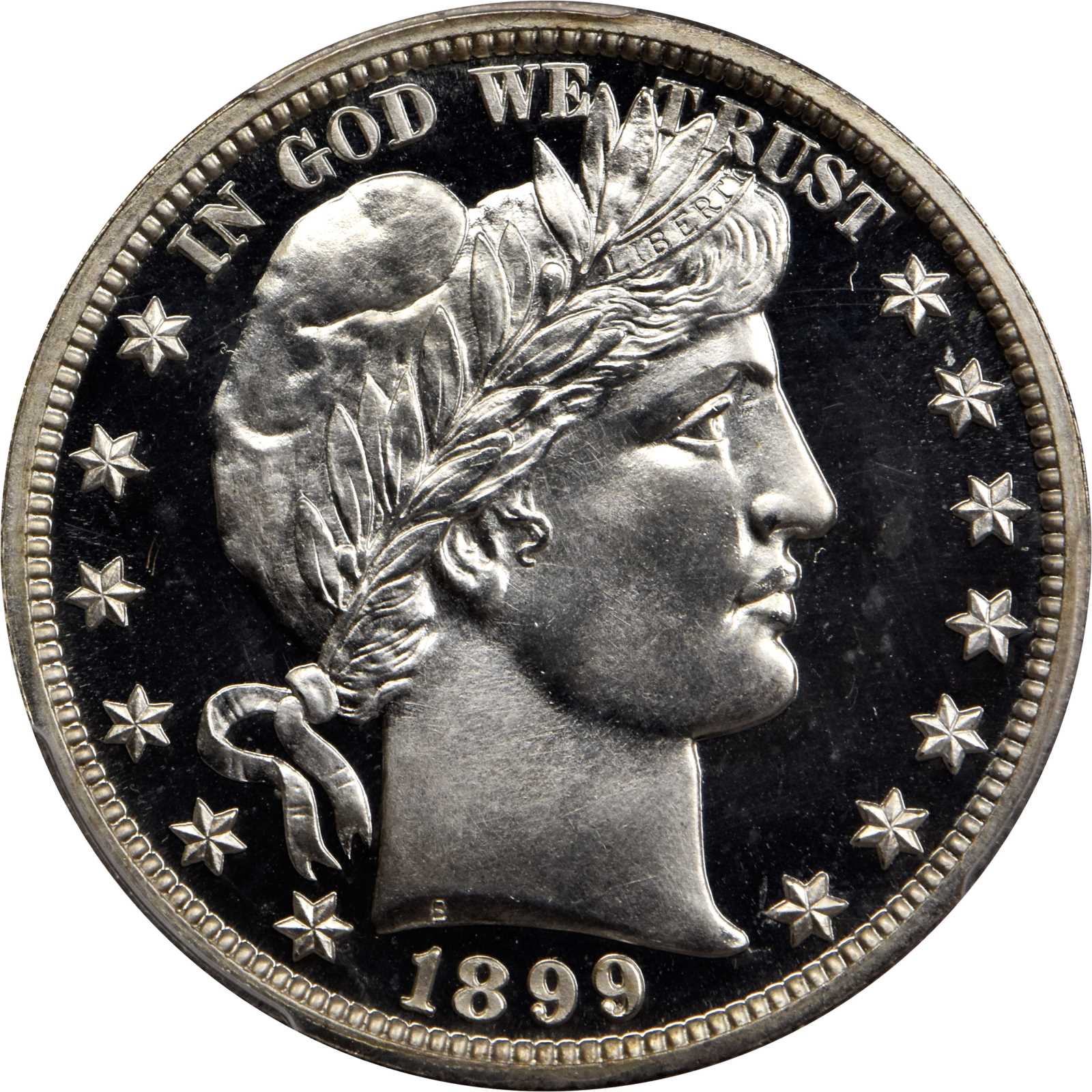image for: 1899 Barber Half Dollar. Proof-67 Deep Cameo (PCGS). CAC.