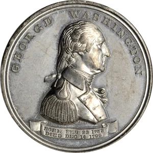 image for: 1876 Key's Centennial Series - Liberty Bell Medal. White Metal. 38 mm. Musante GW-909, Baker-397C, HK-32. MS-61 (PCGS).