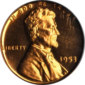 image for: 1953 Lincoln Cent. Proof-67 Cameo (PCGS). OGH.