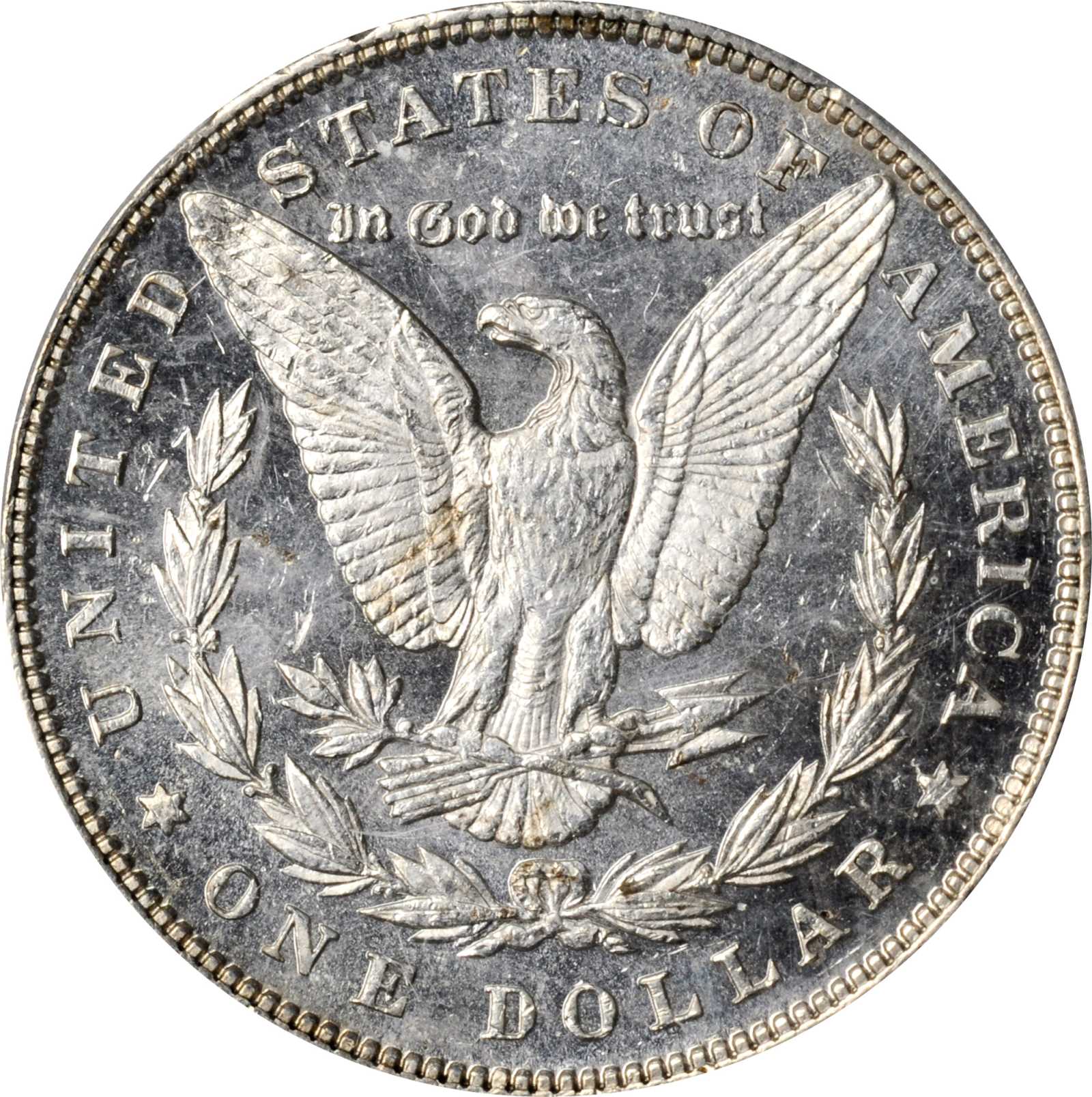 image for: 1891 Morgan Silver Dollar. MS-62 DMPL (PCGS).