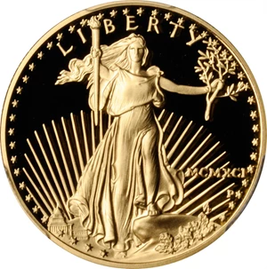 image for: 1991-P Half-Ounce Gold Eagle. Proof-69 Deep Cameo (PCGS).