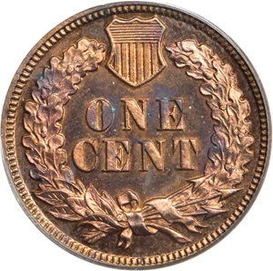 image for: 1899 Indian Cent. Proof-64 RD (PCGS). OGH.