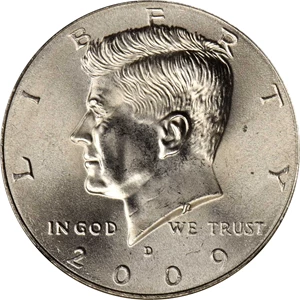 image for: 2009-D Kennedy Half Dollar. MS-67 (NGC).