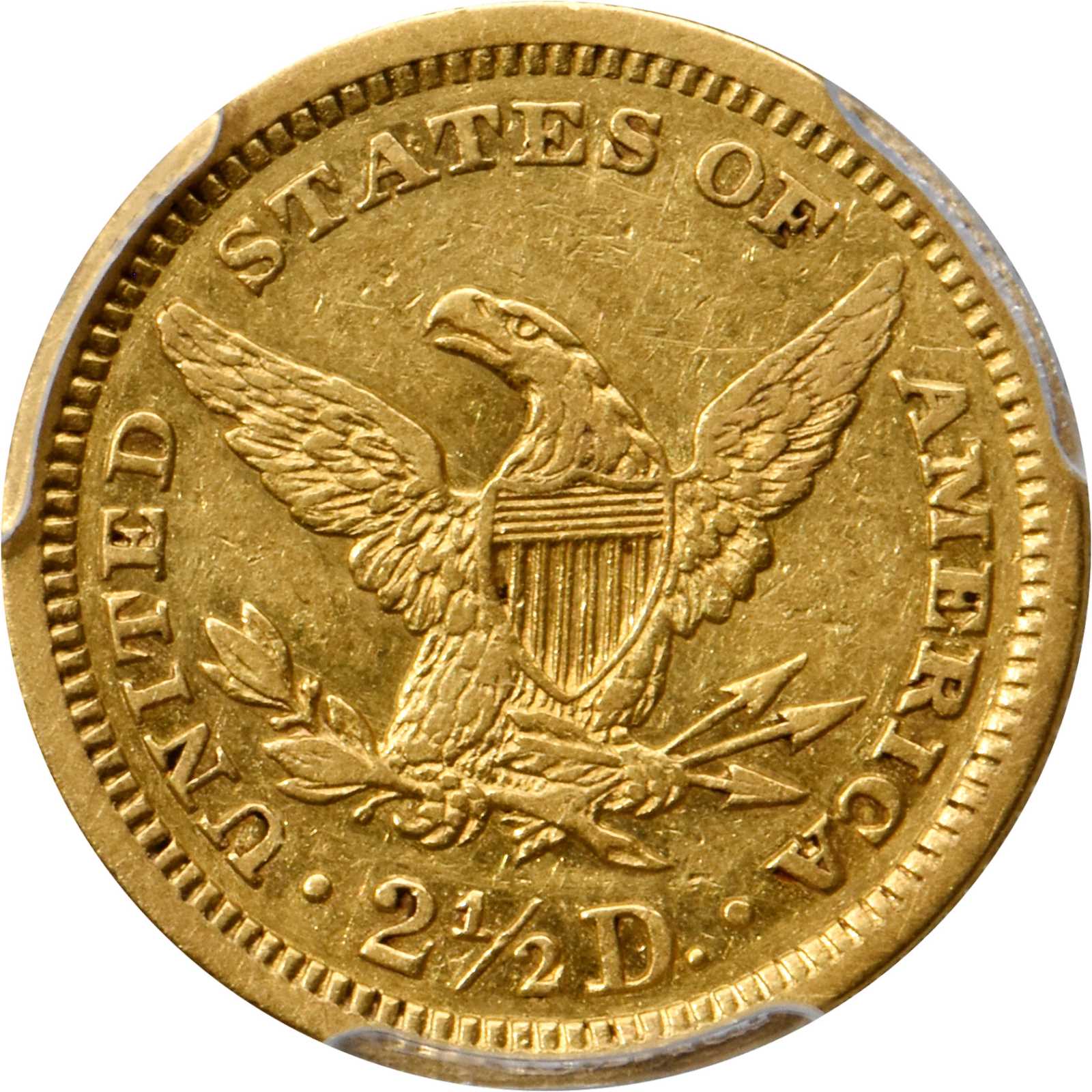 image for: 1864 Liberty Head Quarter Eagle. EF-45 (PCGS).