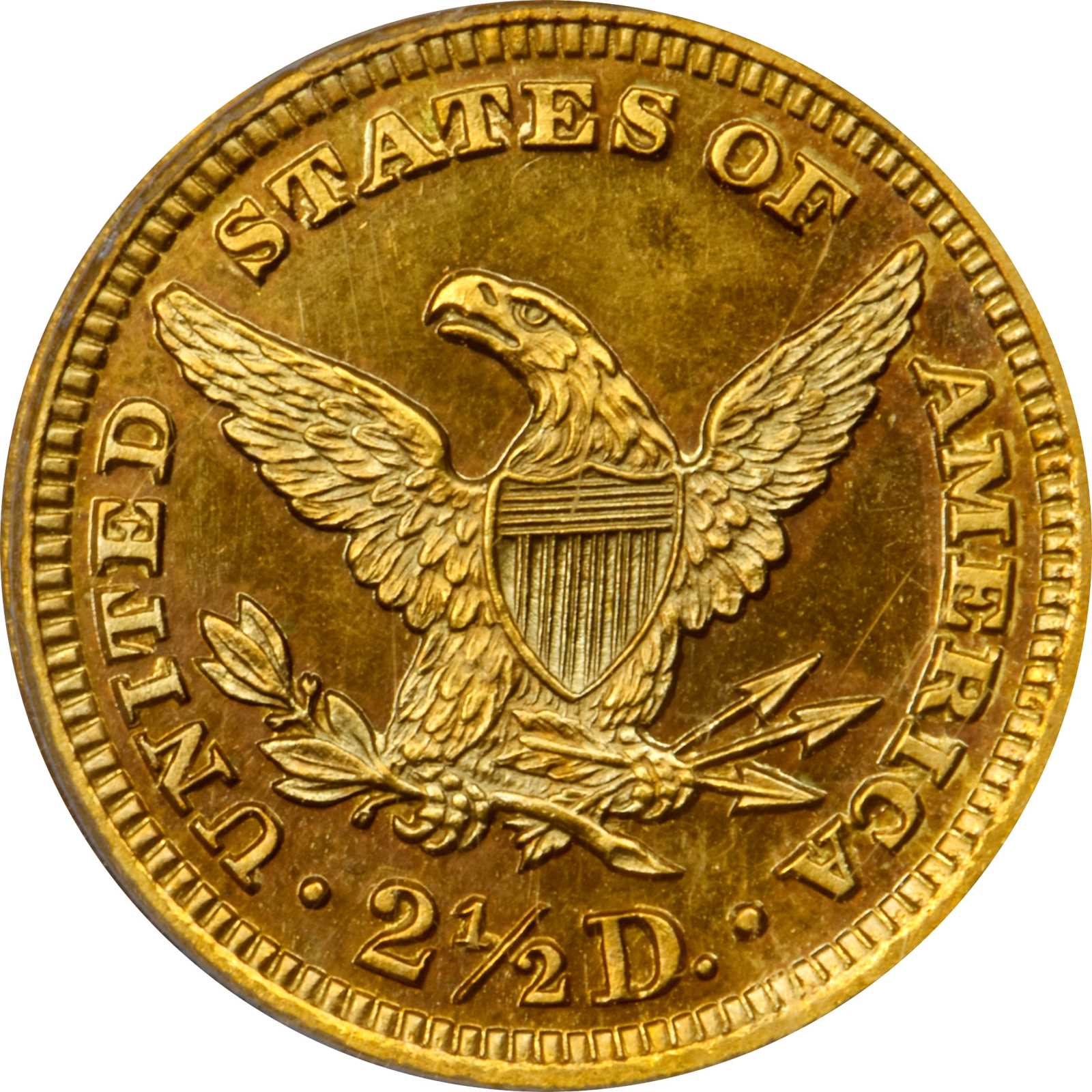 image for: 1898 Liberty Head Quarter Eagle. Proof-64 (PCGS). OGH.