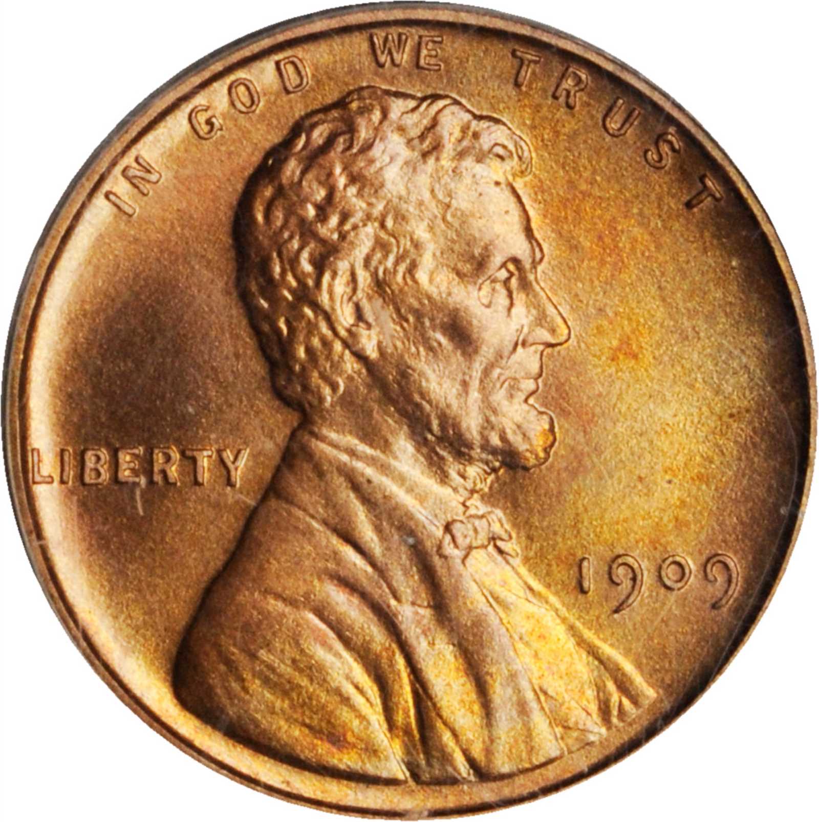 image for: 1909 Lincoln Cent. Proof-64 RD (PCGS). OGH.