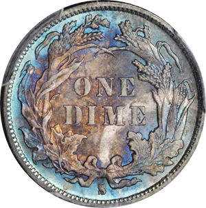 image for: 1888-S Liberty Seated Dime. MS-66 (PCGS). CAC.