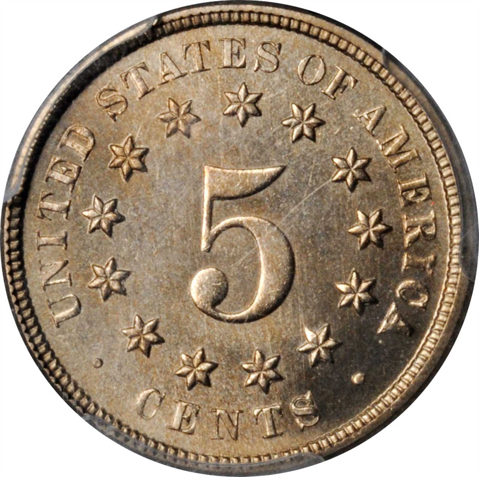1874 5c PR67 thumbnail 2