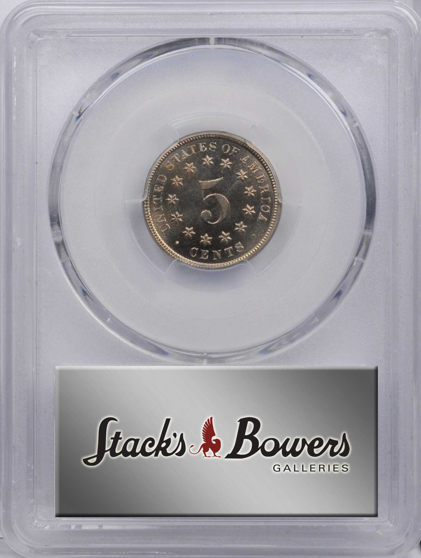 1874 5c PR67 thumbnail 4