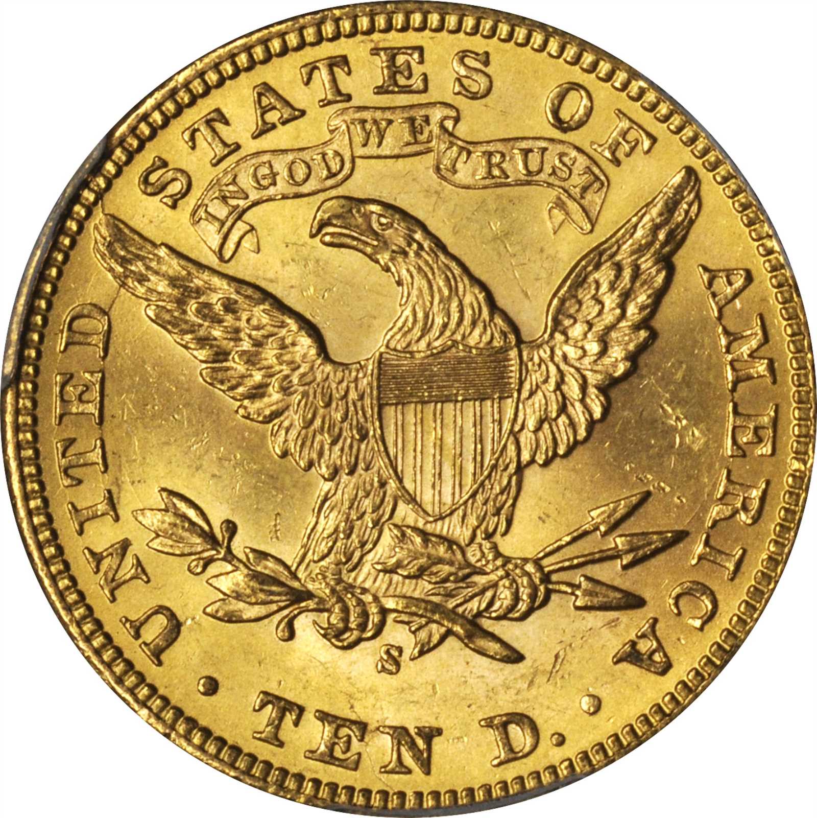 image for: 1900-S Liberty Head Eagle. MS-63+ (PCGS). CAC.