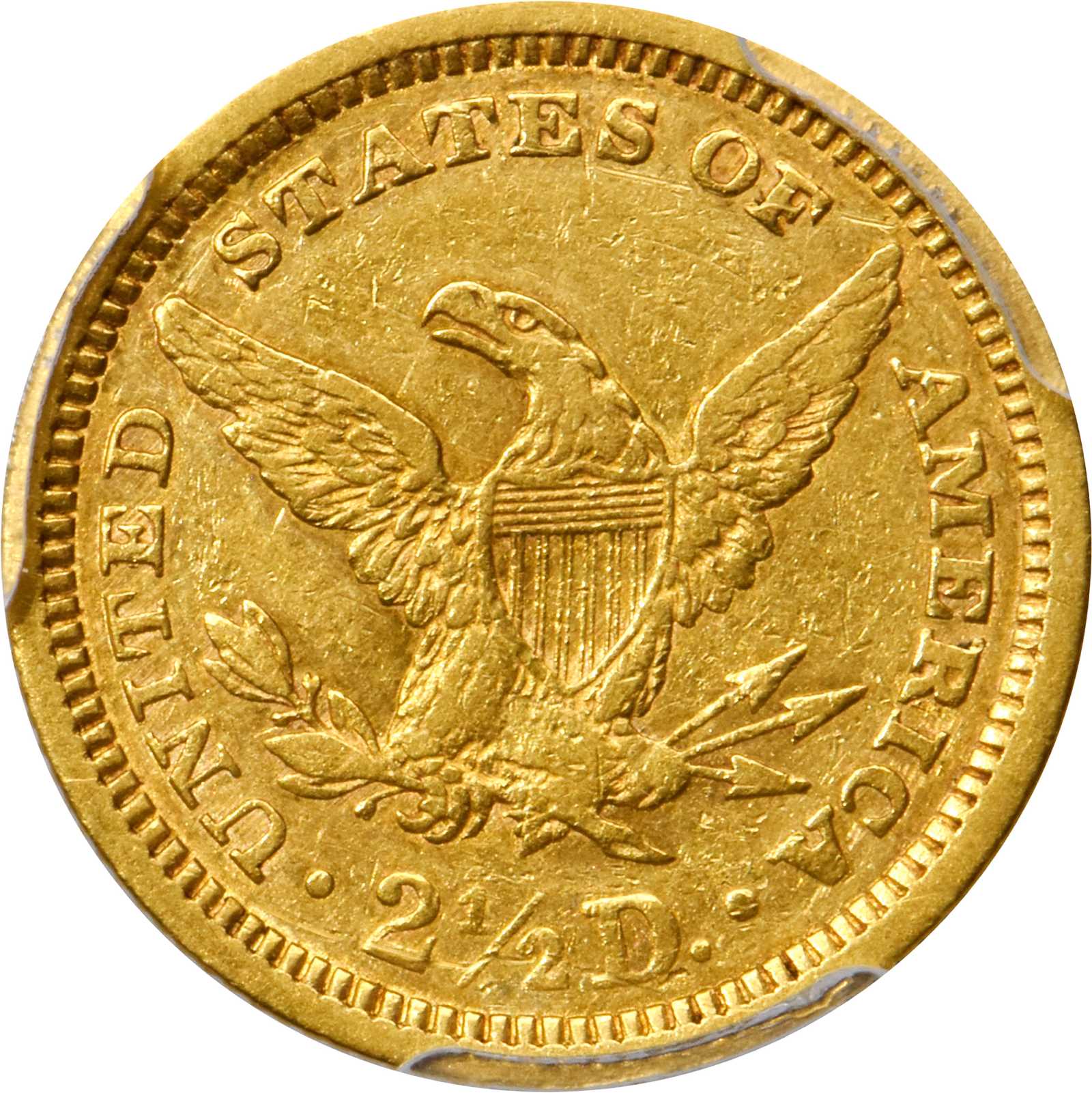 image for: 1866 Liberty Head Quarter Eagle. EF-40 (PCGS).