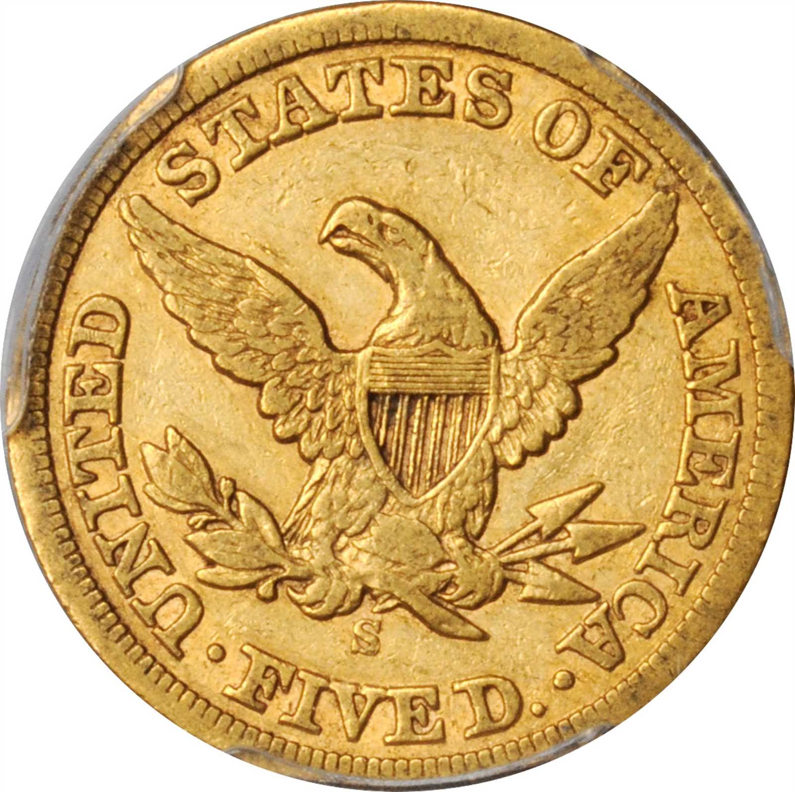 image for: 1859-S Liberty Head Half Eagle. VF-30 (PCGS).