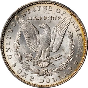 image for: 1888-O Morgan Silver Dollar. VAM-1B. Top 100 Variety. Scarface. MS-63+ (PCGS).