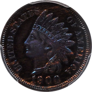 image for: 1900 Indian Cent. Proof-65 BN (PCGS).