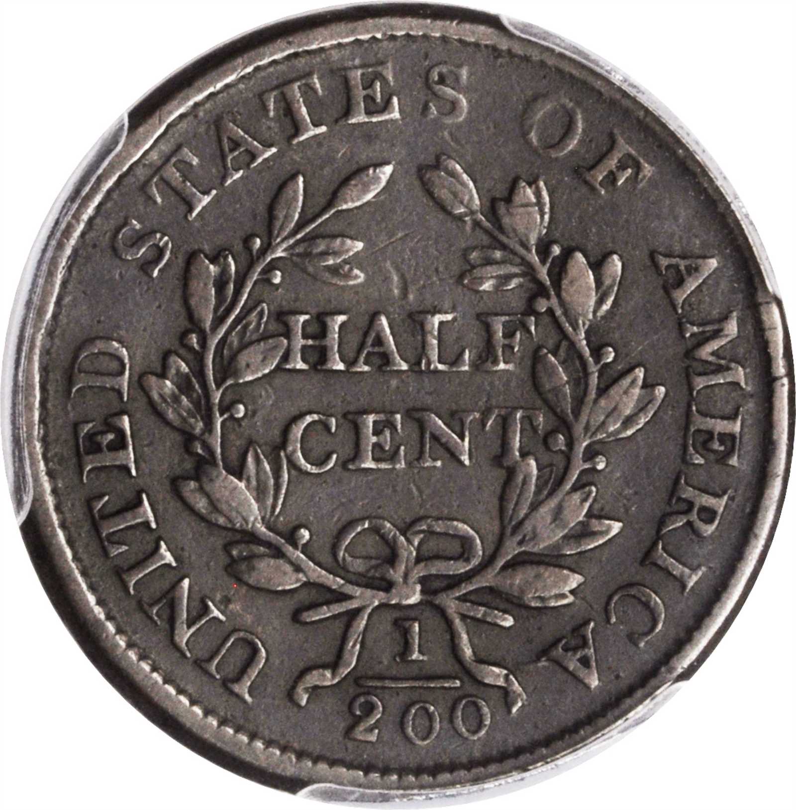 1805 1/2c Large 5, Stems MS BN F15 BN CAC thumbnail 2