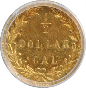 image for: 1875 Round 50 Cents. BG-1056. Rarity-4+. Indian Head. MS-63 (PCGS).