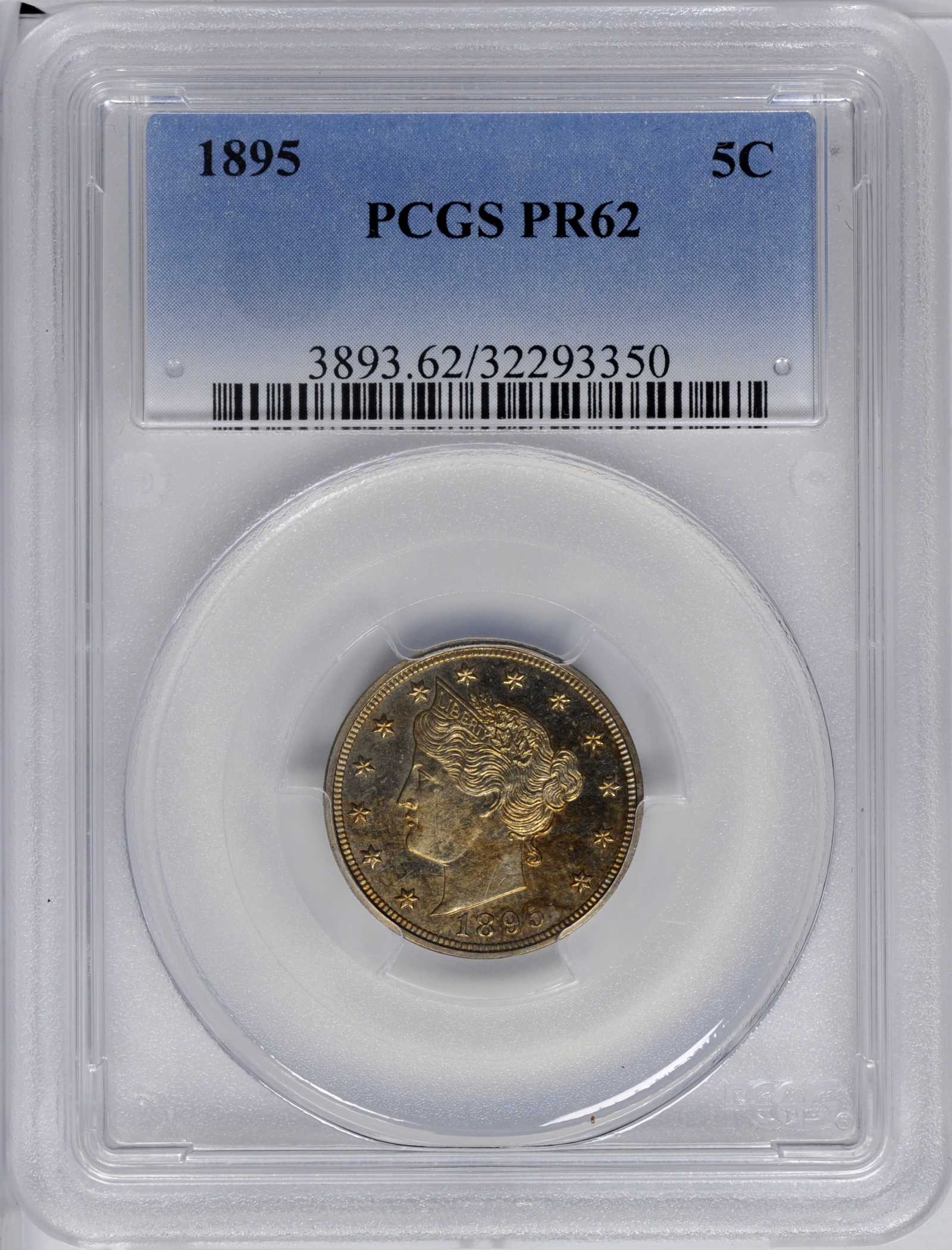 1895 5c AU53 CAC thumbnail 14