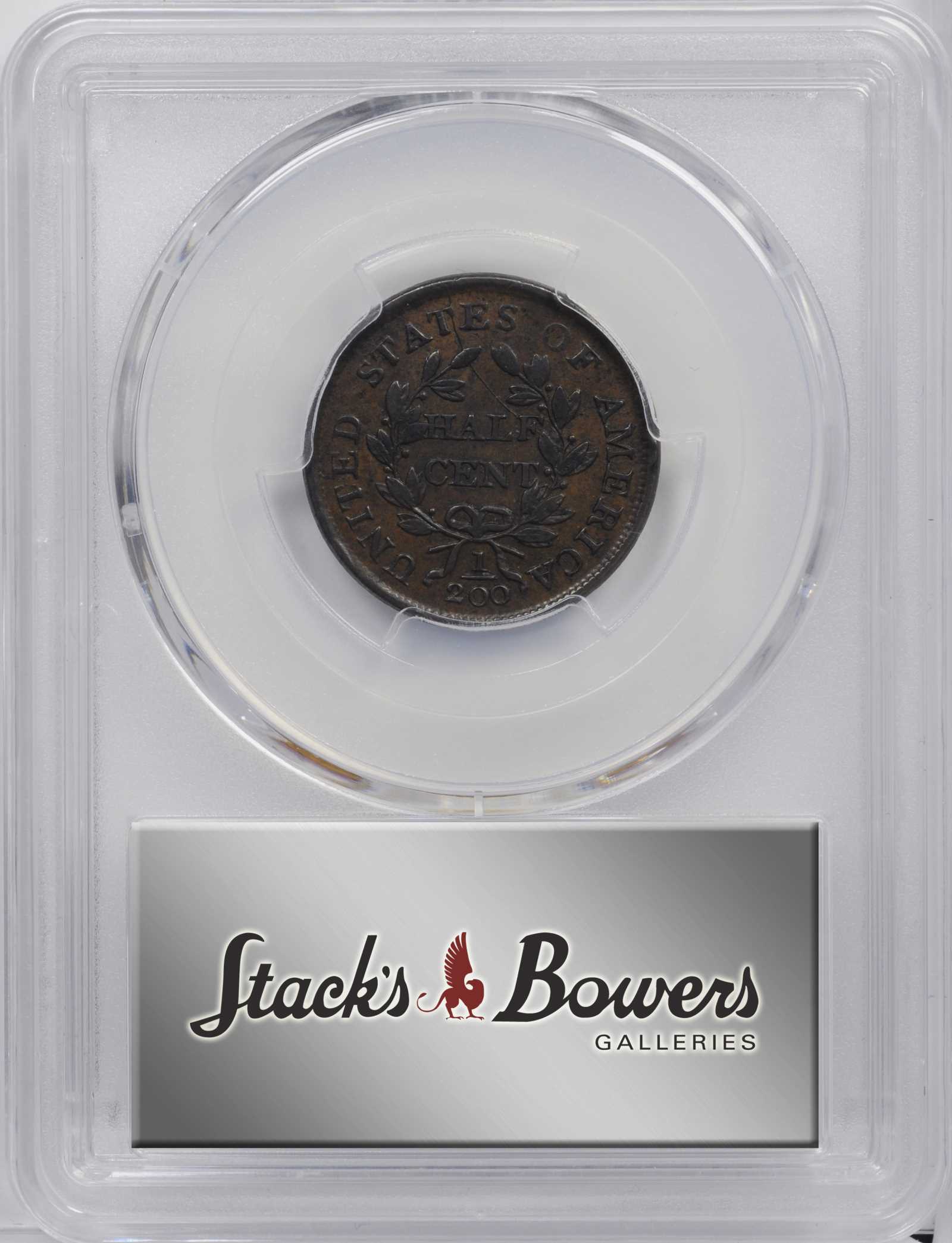 1804 1/2c Crosslet 4, Stems, C-1 MS BN AG3 BN thumbnail 21