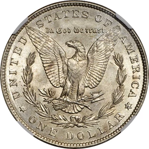 image for: 1887 Morgan Silver Dollar. MS-68 (NGC).