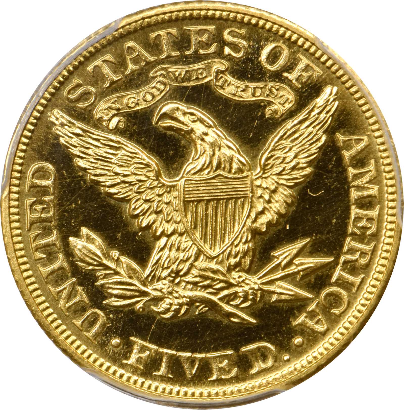 image for: 1904 Liberty Head Half Eagle. JD-1. Rarity-4. Proof-65 Cameo (PCGS).