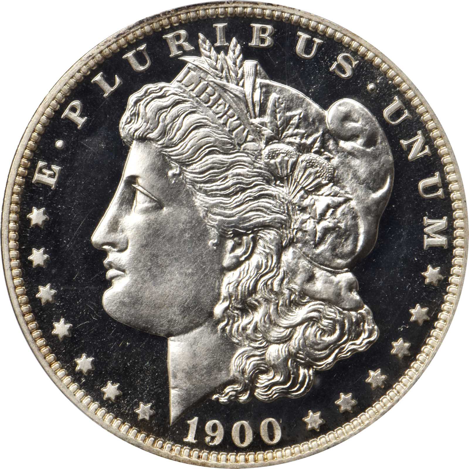 image for: 1900 Morgan Silver Dollar. Proof-67 Cameo (PCGS). CAC.