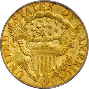 image for: 1804 Capped Bust Right Eagle. BD-1, Taraszka-31. Rarity-4+. Crosslet 4. EF-45 (PCGS).