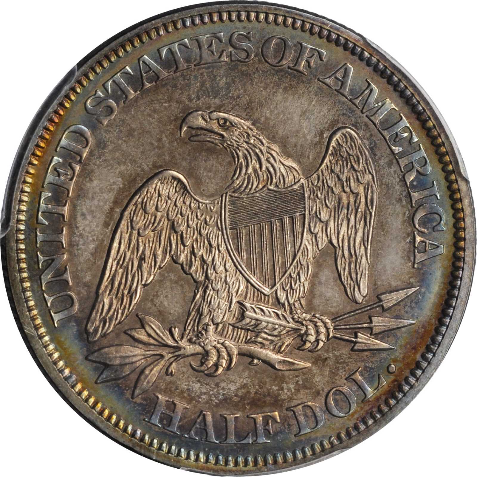 image for: 1859 Liberty Seated Half Dollar. Proof-63 (PCGS).