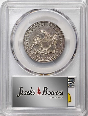 image for: 1838-O Capped Bust Half Dollar. Reeded Edge. HALF DOL. GR-1. Rarity-7. Specimen-63 (PCGS). CAC.