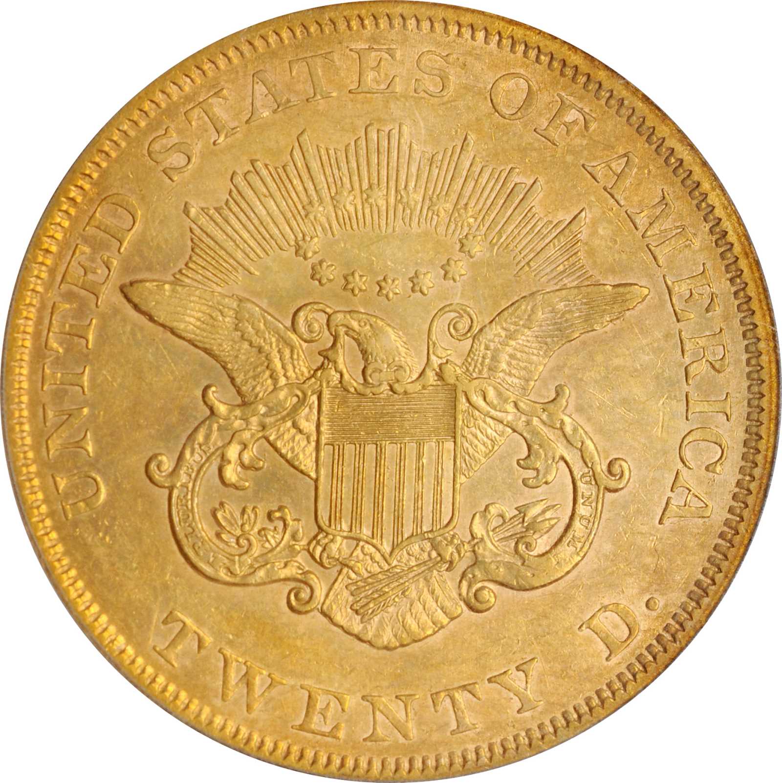 image for: 1859 Liberty Head Double Eagle. EF-45 (PCGS).