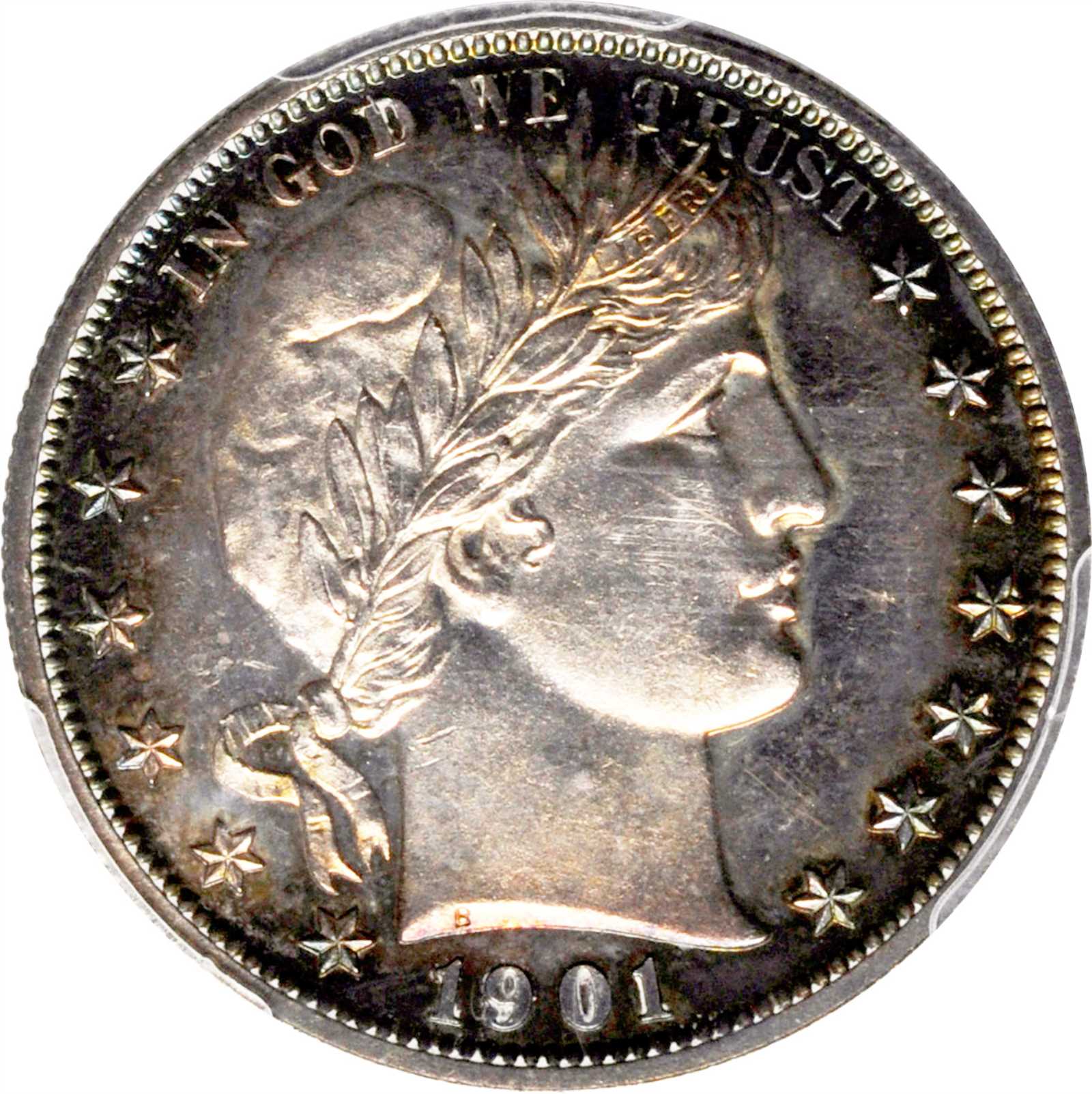 image for: 1901 Barber Half Dollar. Proof-63 (PCGS).