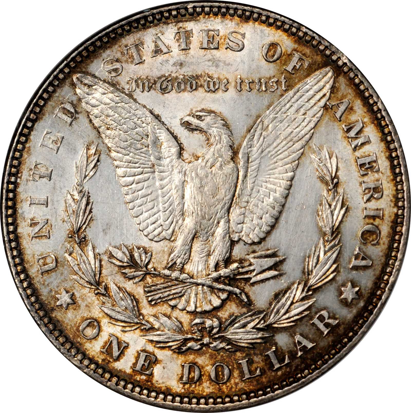 1878 7/8TF $1  Weak, 7/4, Doubled Legs, VAM-33 XF45 thumbnail 2