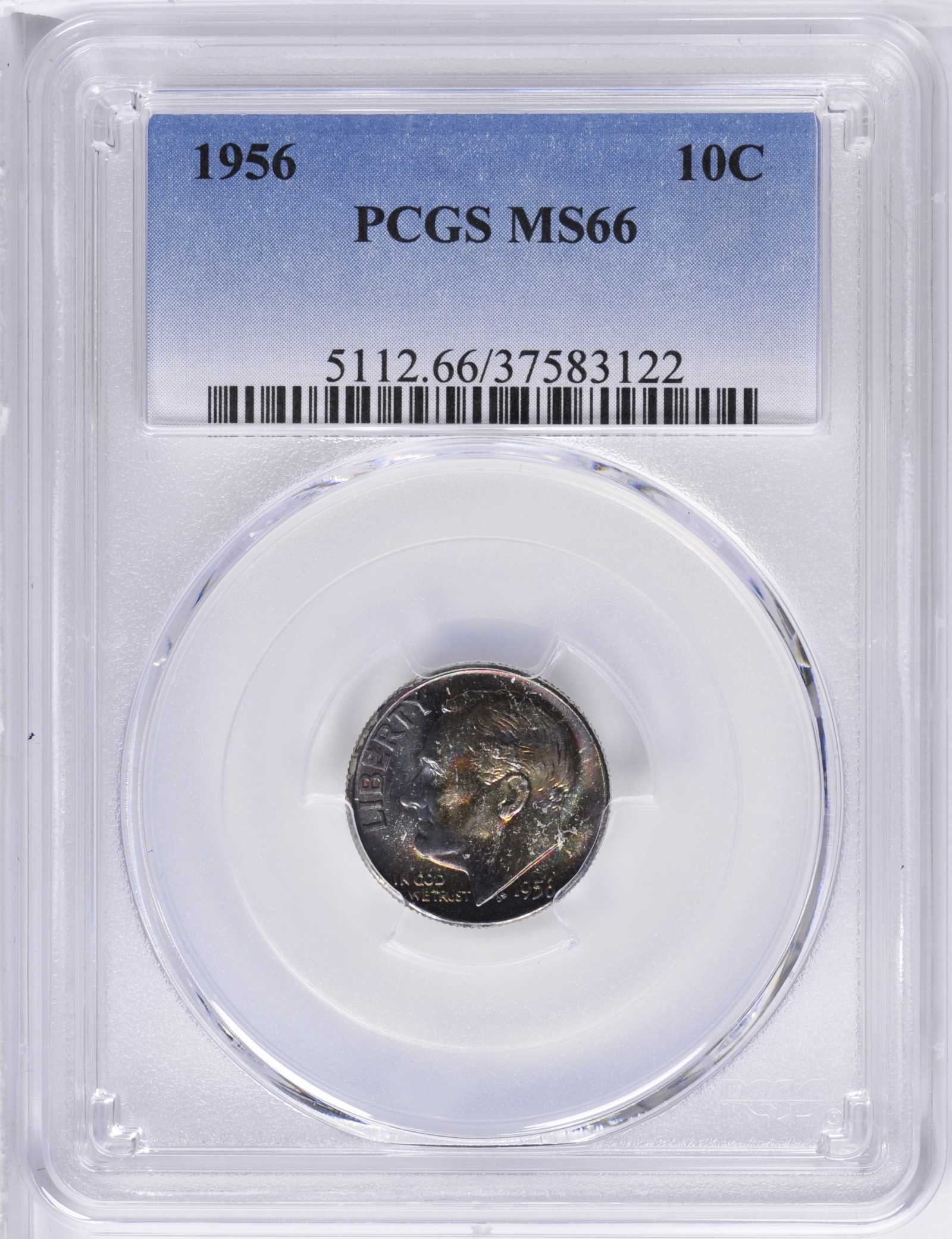 1956 10c MS66 CAC thumbnail 7
