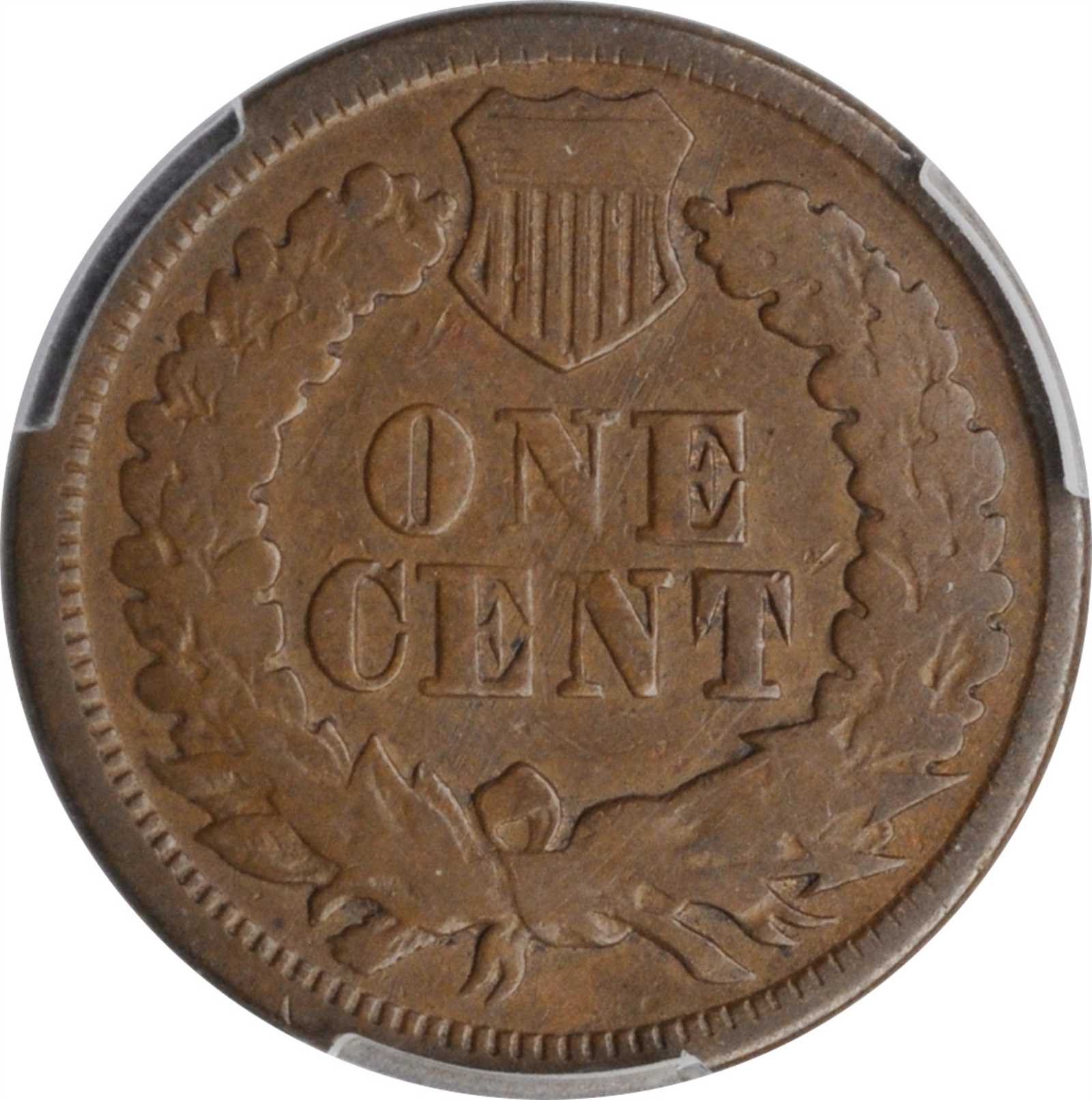 image for: 1869/69 Indian Cent. Snow-3e, FS-301. Repunched Date. Good-6 (PCGS).