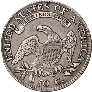 image for: 1812/1 Capped Bust Half Dollar. O-101a. Rarity-5. Large 8. VF-20 (PCGS). CAC.