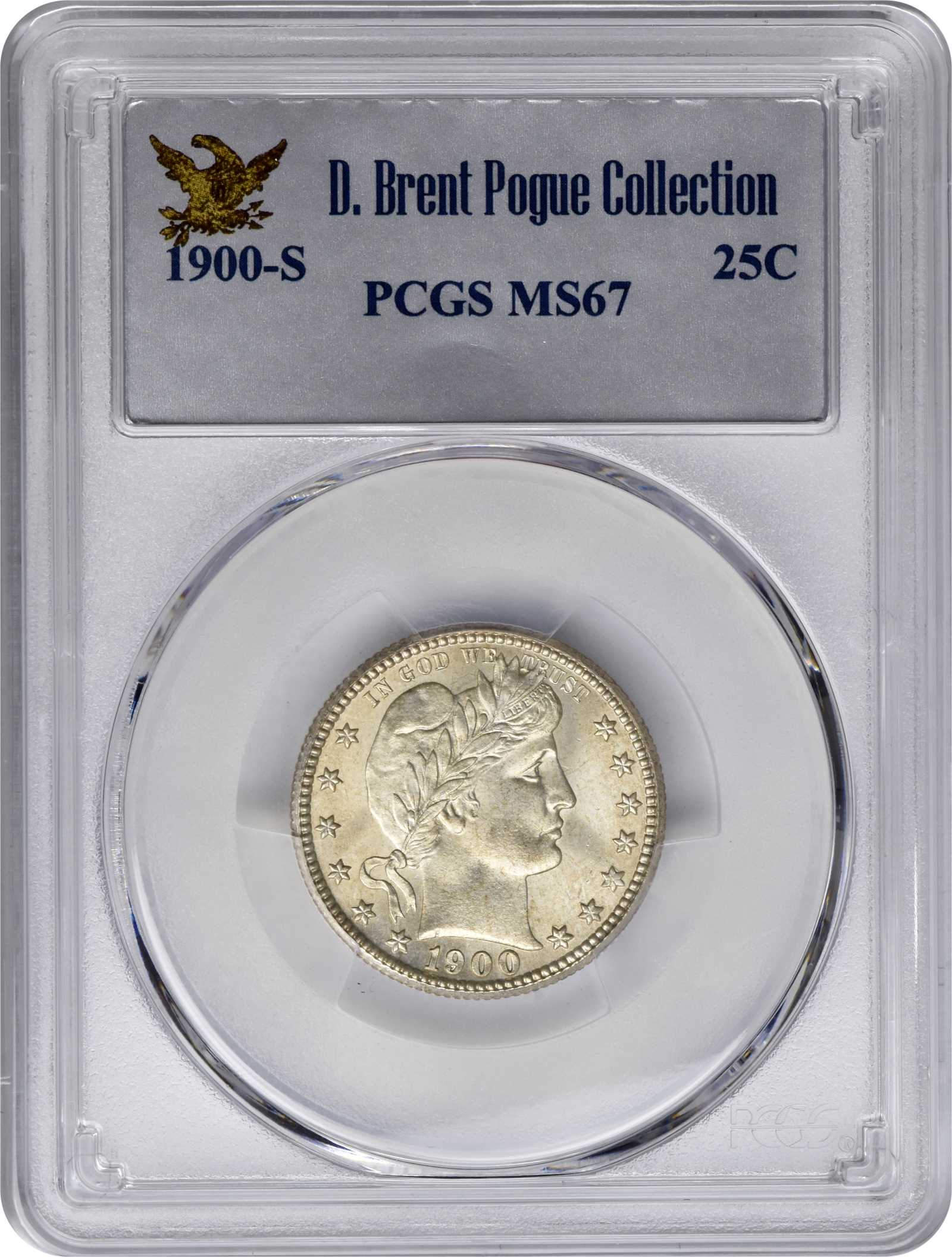 1900-S 25c MS67 CAC thumbnail 3