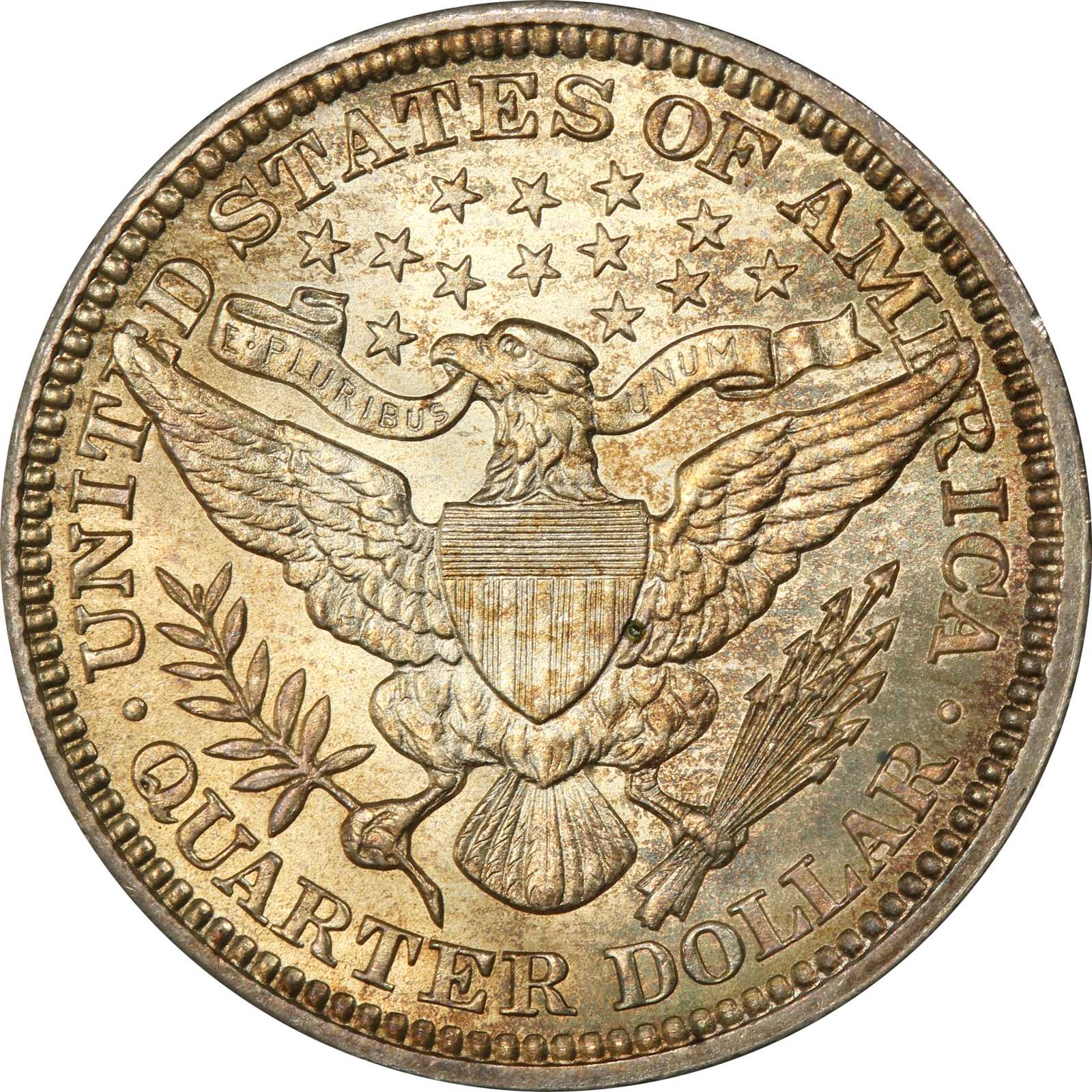 1907 25c MS67 thumbnail 2