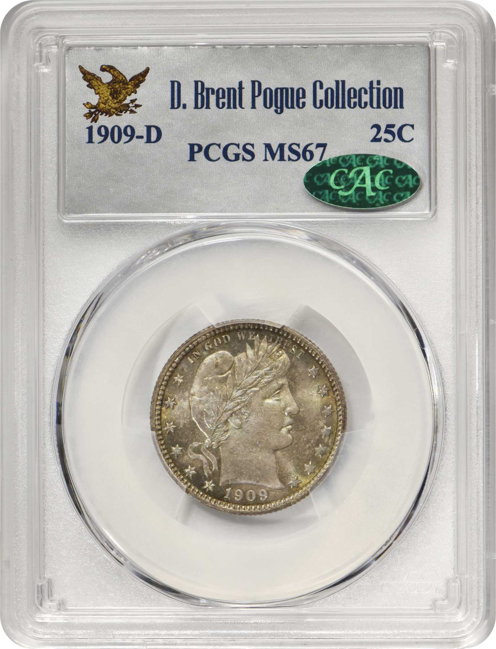 1909-D 25c MS67 thumbnail 3