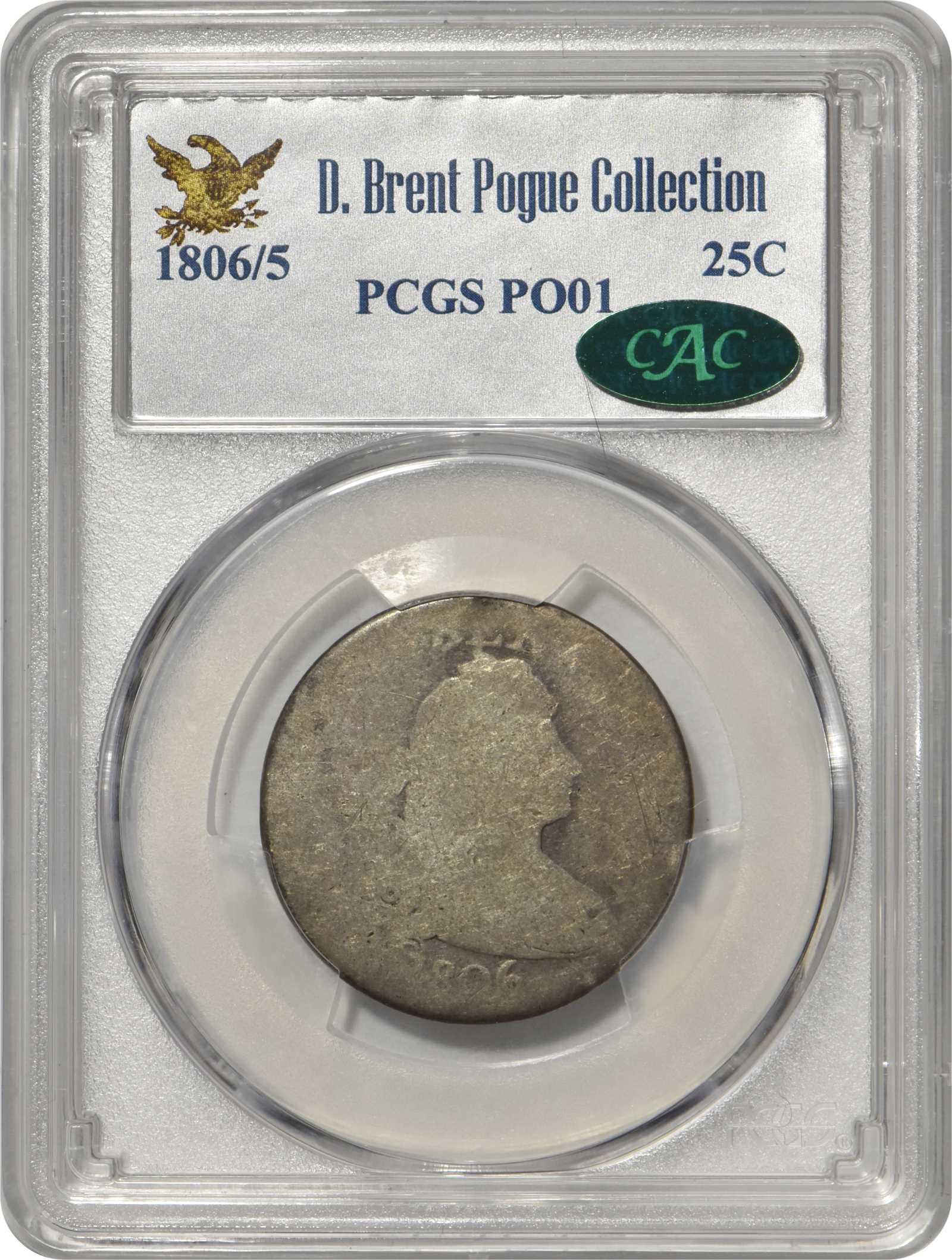 1806/5 25c VG10 thumbnail 18