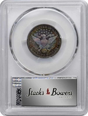 image for: 1892 Barber Quarter. Type I Reverse. MS-68 (PCGS).