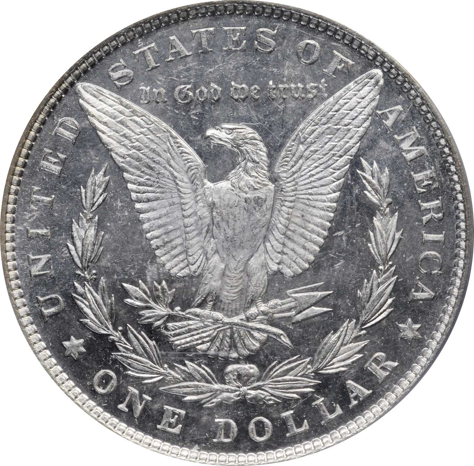 image for: 1881 Morgan Silver Dollar. MS-64 DMPL (PCGS).