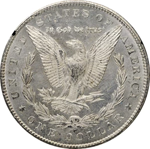 image for: 1879-CC GSA Morgan Silver Dollar. Clear CC. MS-62 (NGC). CAC.