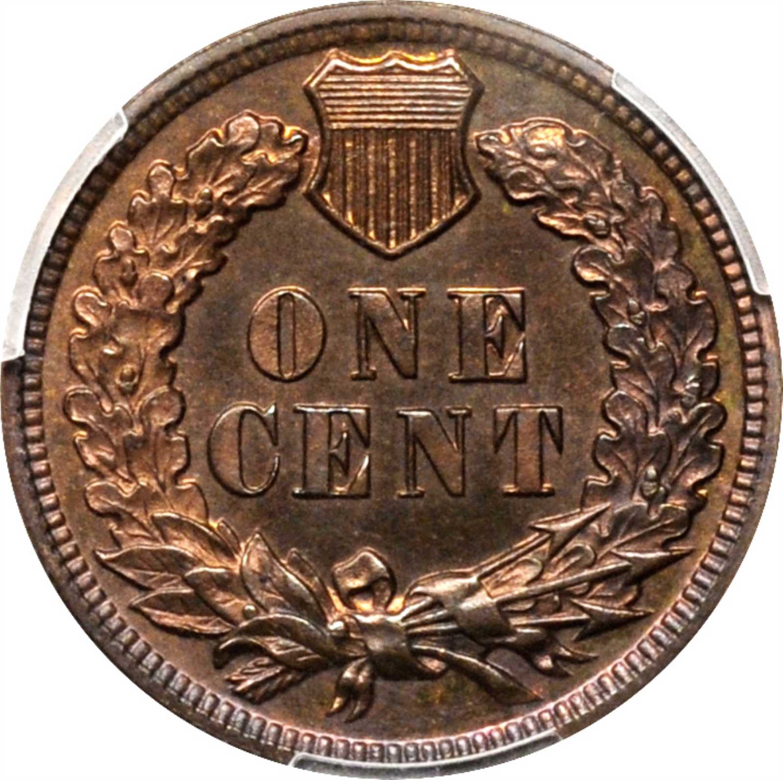image for: 1897 Indian Cent. Proof-64 RB (PCGS).