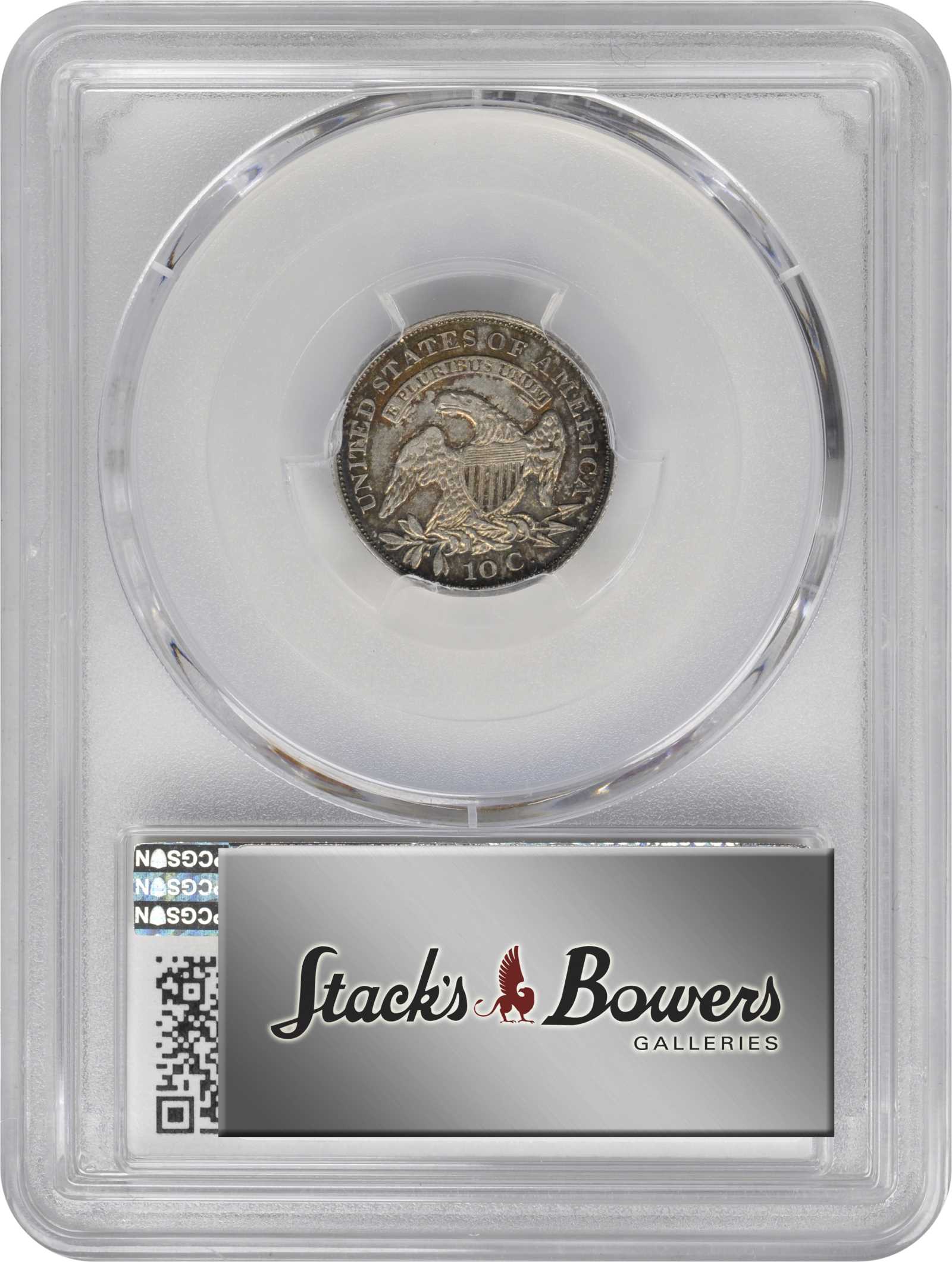 1829 10c Small 10C AU53 thumbnail 4