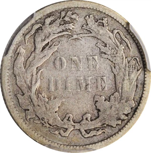 image for: 1881 Liberty Seated Dime. VF-25 (PCGS).